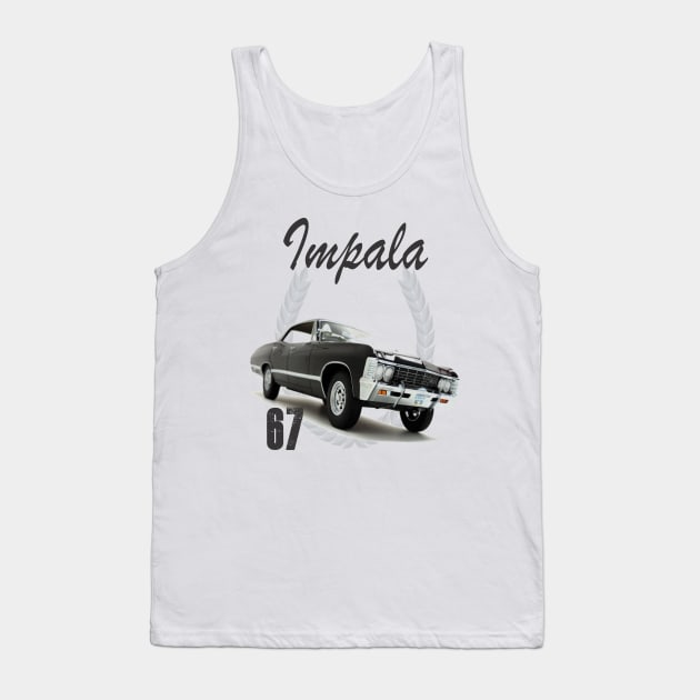 Impala 67 - Car Tank Top by culturageek